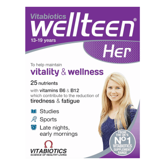 WELLTEEN HER tabletes, 30 gab.