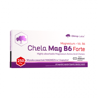 OLIMP LABS Chela-Mag B6 Forte kapsulas, 60 gab.