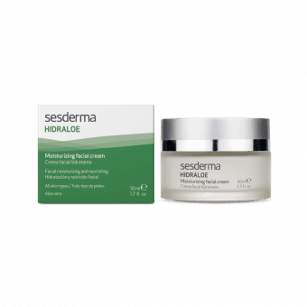 SESDERMA mitrinošs sejas krēms HIDRALOE, 50 ml