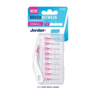 JORDAN zobstarpu birstītes BRUSH BETWEEN, XS, 0,4mm, 10 gab.