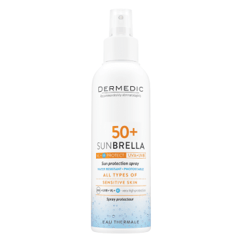 DERMEDIC SUNBRELLA sauļošanās aerosols, SPF 50+, 150 ml