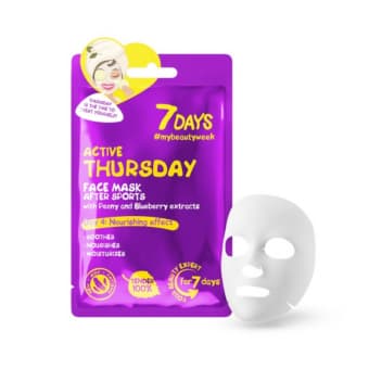 7 DAYS sejas maska AKTĪVĀ CETURTDIENA, 28 g