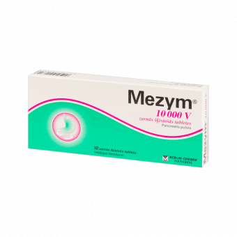 MEZYM 10000 V zarnās šķīstošās tabletes, N10