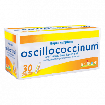 OSCILLOCOCCINUM zirnīši vienas devas iepakojumā, N30
