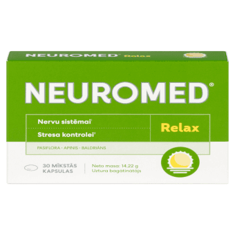 NEUROMED RELAX, 30 kapsulas