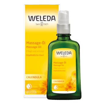 WELEDA kliņģerīšu eļļa ķermeņa masāžai CALENDULA, 100 ml