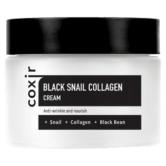 COXIR pretnovecošanās krēms Black Snail Collagen, 50 ml