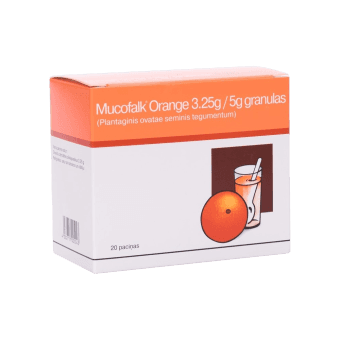 MUCOFALK ORANGE 3,25 g/5 g granulas, N20