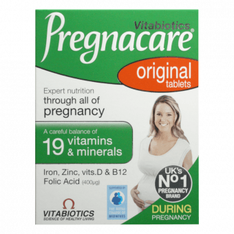 PREGNACARE ORIGINAL tabletes, 30 gab.