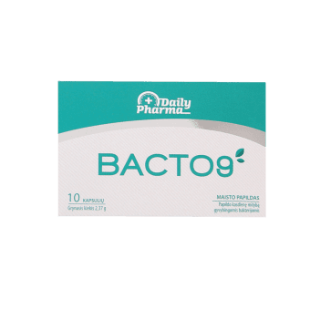 DAILY PHARMA BACTO 9, kapsulas, 10 gab.