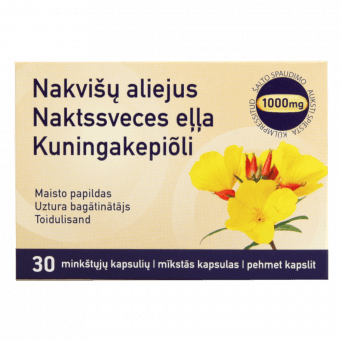 NAKTSSVECES EĻĻA kapsulas, 30 gab.