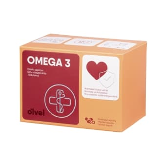 OLVEL uztura bagātinātājs OMEGA 3, 60 gab.