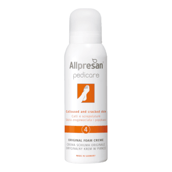 ALLPRESAN putas-krēms saplaisājušai un sabiezējušai pēdu ādai, 125 ml
