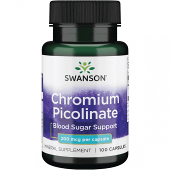 SWANSON Hroms, 100 kapsulas