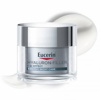 EUCERIN nostiprinošs nakts sejas krēms HYALURON FILLER +3x EFFECT, 50 ml