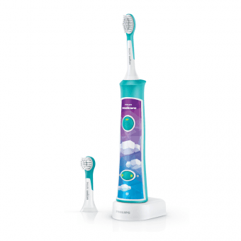 PHILIPS SONICARE elektriskā zobu birste bērniem SONIC FOR KIDS HX6322/04, 1 gab.