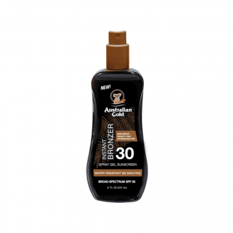 AUSTRALIAN GOLD aizsargkrēms ar bronzeri SPF 30, 237 ml