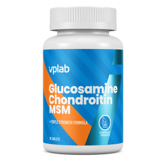 VPLAB Glucosamine Chondroitin MSM, 90 tabletes