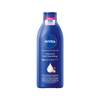 NIVEA barojošs ķermena pieniņš RICH NOURISHING, 400 ml