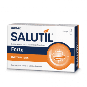 SALUTIL uztura bagātinātājs FORTE, 10 kapsulas