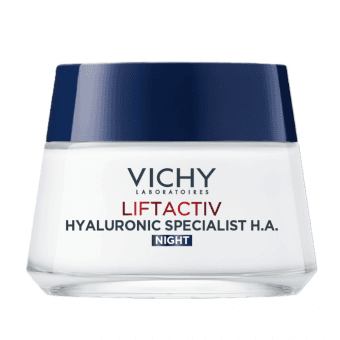 VICHY pretgrumbu nakts krēms LIFTACTIV H.A. ANTI-WRINKLE FIRMING, 50 ml