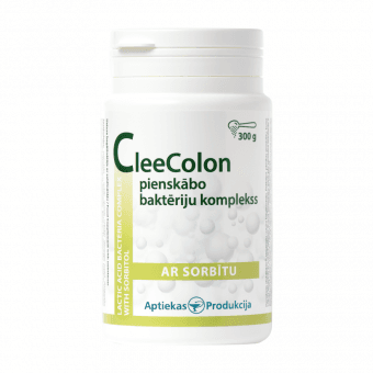 CleeColon pienskābo baktēriju komplekss, pulveris, 300 g