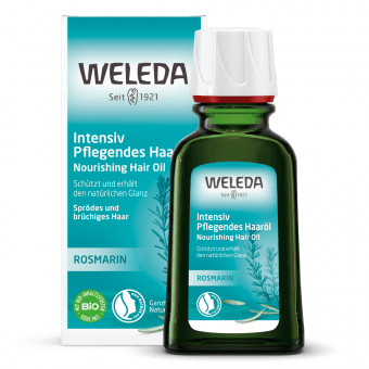 WELEDA barojoša eļļa matiem ar rozmarīnu, 50 ml