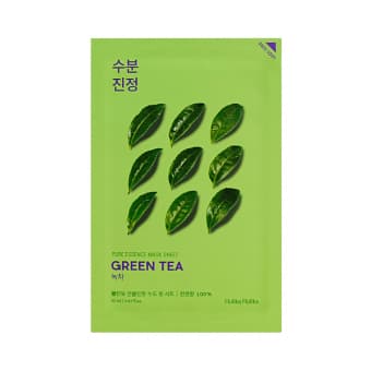 HOLIKA HOLIKA sejas maska PURE ESSENCE GREEN TEA, 20 ml