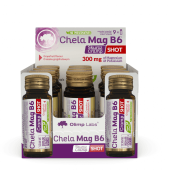 OLIMP LABS ampulas Chela Mag B6 Cramp, 9 gab.