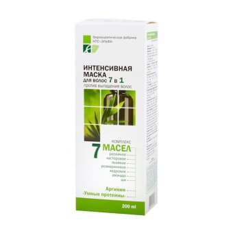 7 EĻĻAS intensīva maska matiem 7&1 pret matu izkrišanu, 200 ml