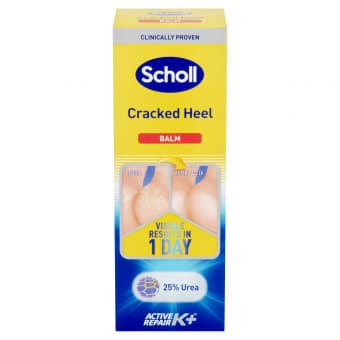 SCHOLL krēms sasprēgājušas papēžu ādas atjaunošanai ACTIVE REPAIR K+, 60 ml