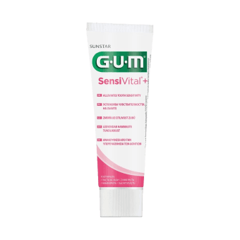 GUM zobu pasta SENSIVITAL+, 75 ml
