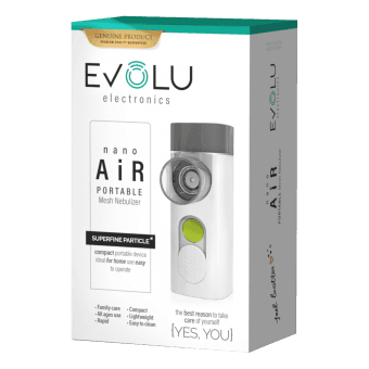 EVOLU inhalators NANO AIR, 1 gab.