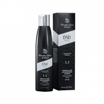 DSD DE LUXE šampūns pret matu taukošanos 1.1 DIXIDOX, 200 ml