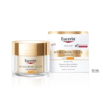 EUCERIN dienas krēms HYALURON-FILLER ELASTICITY, SPF 30, 50 ml
