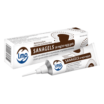 SANAGELS 30 mg/20 mg/g gels, 15 g