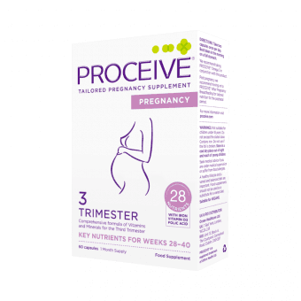 PROCEIVE grūtnieču vitamīni Trimester 3, 60 kapsulas