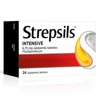 STREPSILS INTENSIVE 8,75 mg sūkājamās tabletes, N24