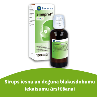 SINUPRET sīrups, 100ml