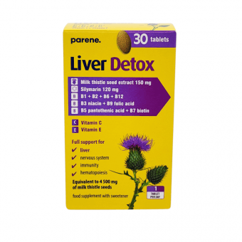 PARANE LIVER DETOX, 30 tabletes