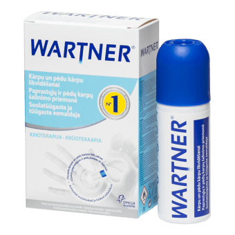 WARTNER krioterapija kārpu likvidēšanai, 50 ml