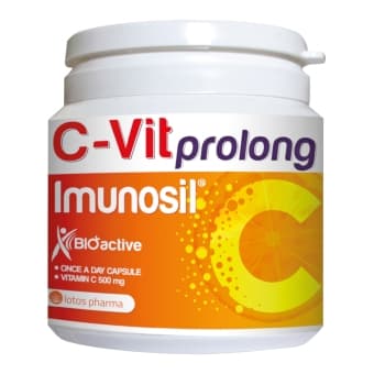 C-VIT PROLONG IMUNOSIL kapsulas, 90 gab.