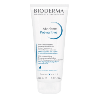 BIODERMA barojošs krēms sausas zīdaiņu ādas kopšanai ATODERM PREVENTIVE, 200 ml