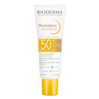 BIODERMA аквафлюид с защитой от солнца светлого оттенка PHOTODERM AQUAFLUIDE SPF 50+, 40 мл