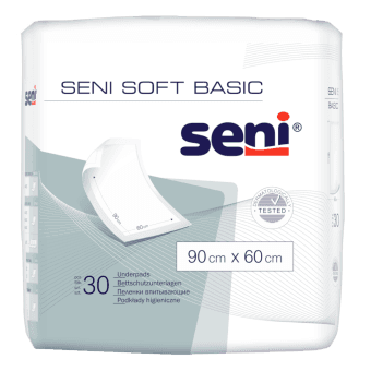 SENI впитывающие простыни SOFT BASIC, 60x90 cm, 30 шт.