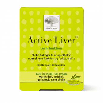 NEW NORDIC ACTIVE LIVER, 30 tabletes