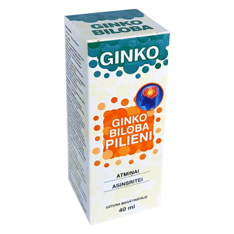 PHARMPRO ginko biloba pilieni, 40 ml