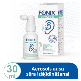 FONIX aerosols ausīm EAR HYGIENE, 30 ml