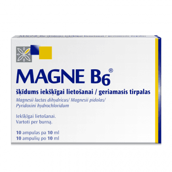 MAGNE B6 šķīdums, ampulas 10ml, N10