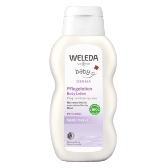 WELEDA BABY altejas ķermeņa losjons DERMA, 200 ml